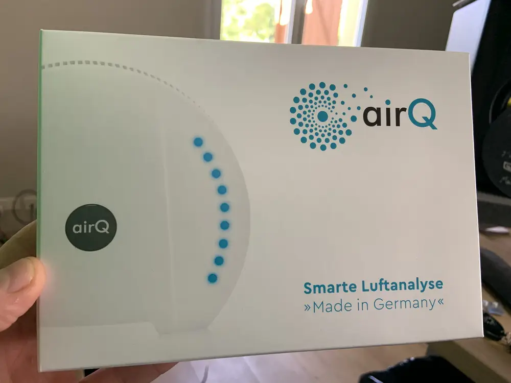 Air-Q, un appareil qui mesure la qualité de l'air intérieur